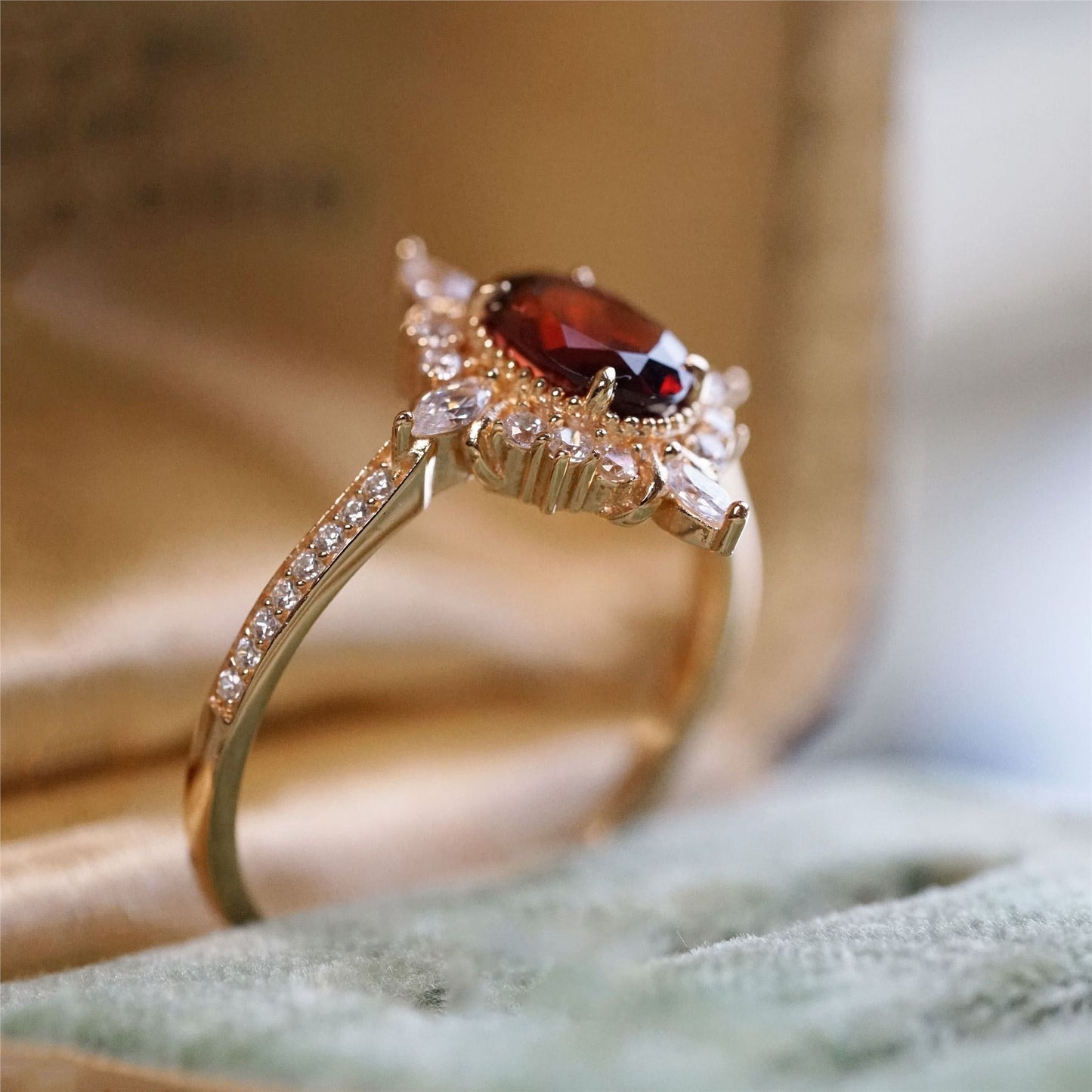 Ruby - Starlight Ring