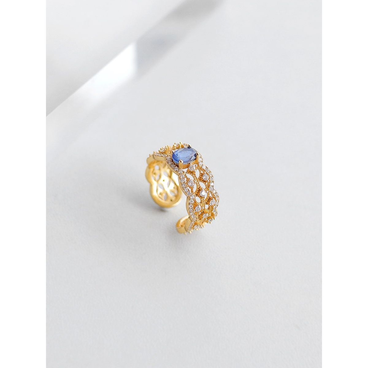 Blue - Moonlace Ring