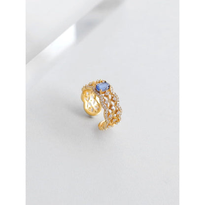 Blue - Moonlace Ring