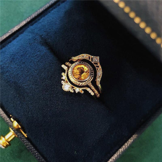 Victorian-Style Vintage Ring Set