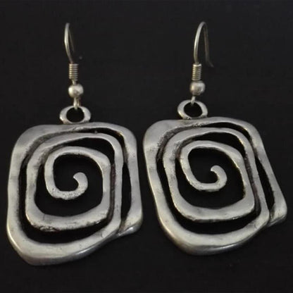 Spiral Loop Earrings