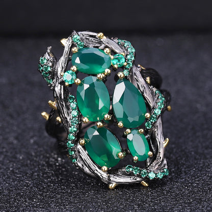 Italian Crafted Gemstone Ring