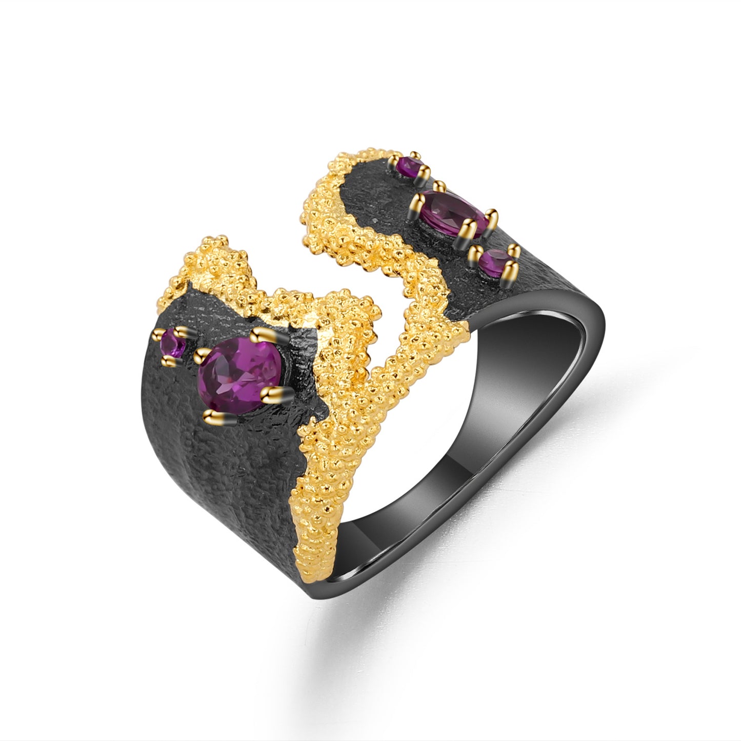 Italian Crafted Vintage Gemstone Ring