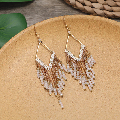 Boho Chic Tassel Earrings