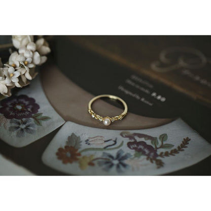 Paris Opera Pearl & Zirconia Ring