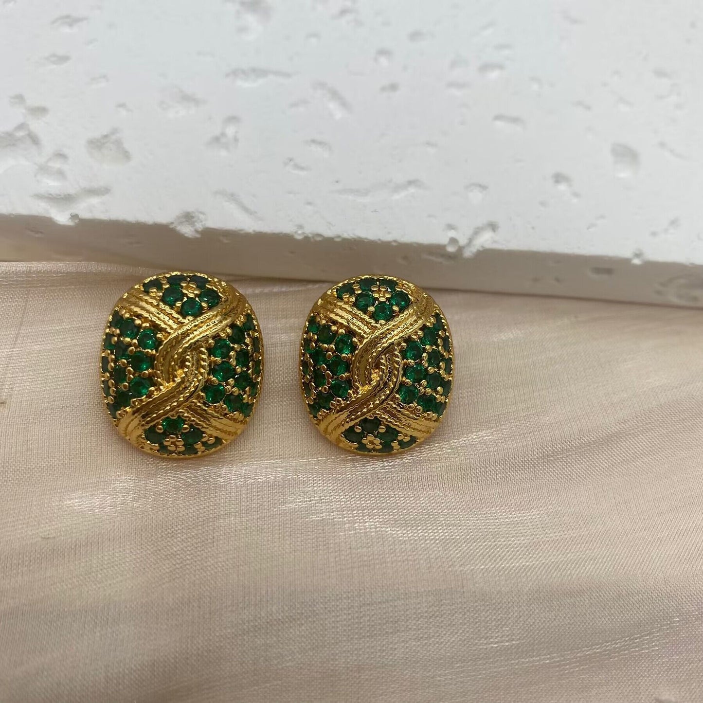 Jade Spark Diamond Luxe Earrings