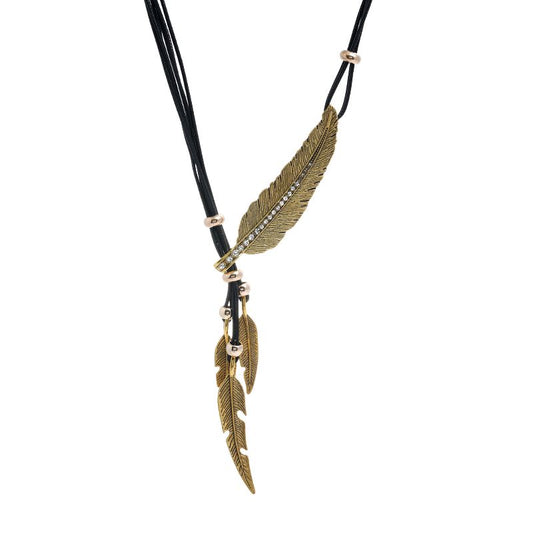 Feather Leaf Necklace