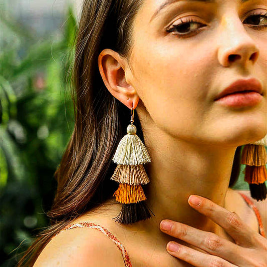 Bohemian Ethnic style earrings