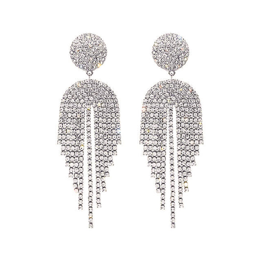 Exaggerated super flash fringe Earrings