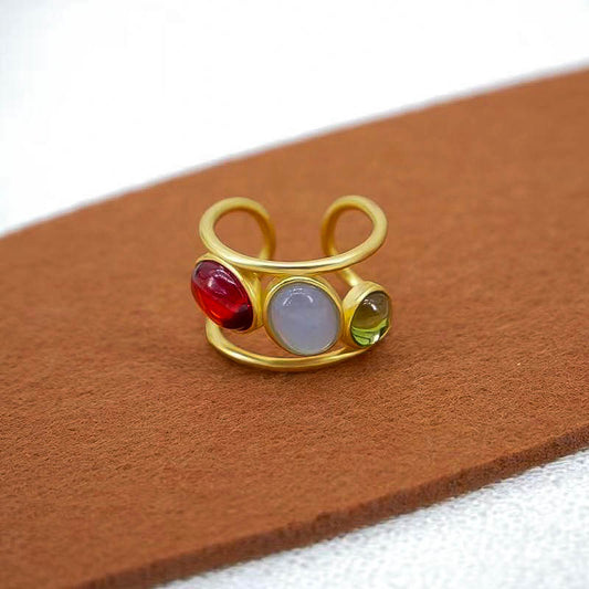 Colorful Gem Ring