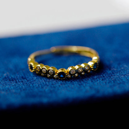 Porous hollow micro-inlay ring