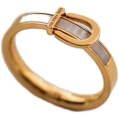 Light Luxury Niche Female Korean Cold Wind Ring