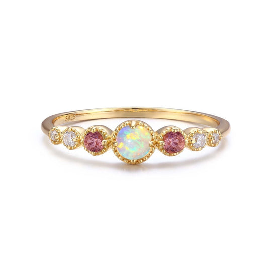 Divinity Opal Tourmaline Ring