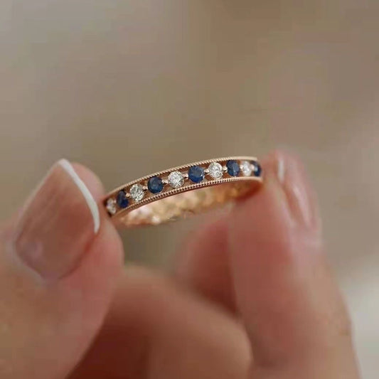 Natural Mozambique Garnet Ring