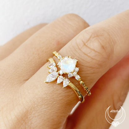 Clarity Moonstone Ring