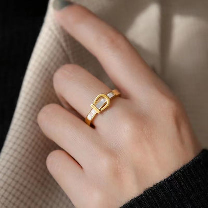 Light Luxury Niche Female Korean Cold Wind Ring