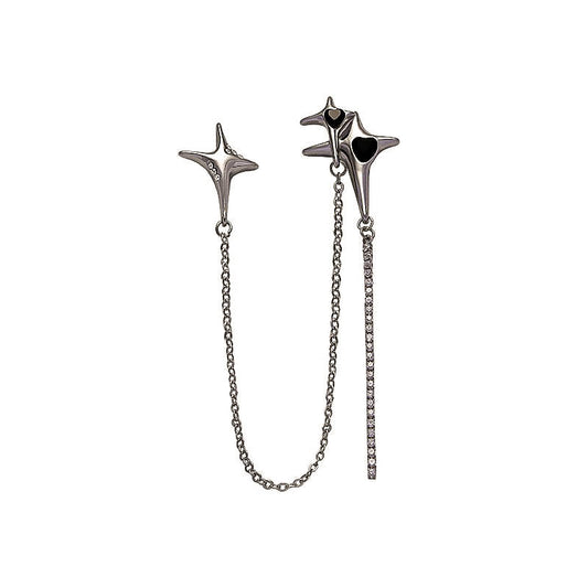 Blackstone Mangxing chain earrings