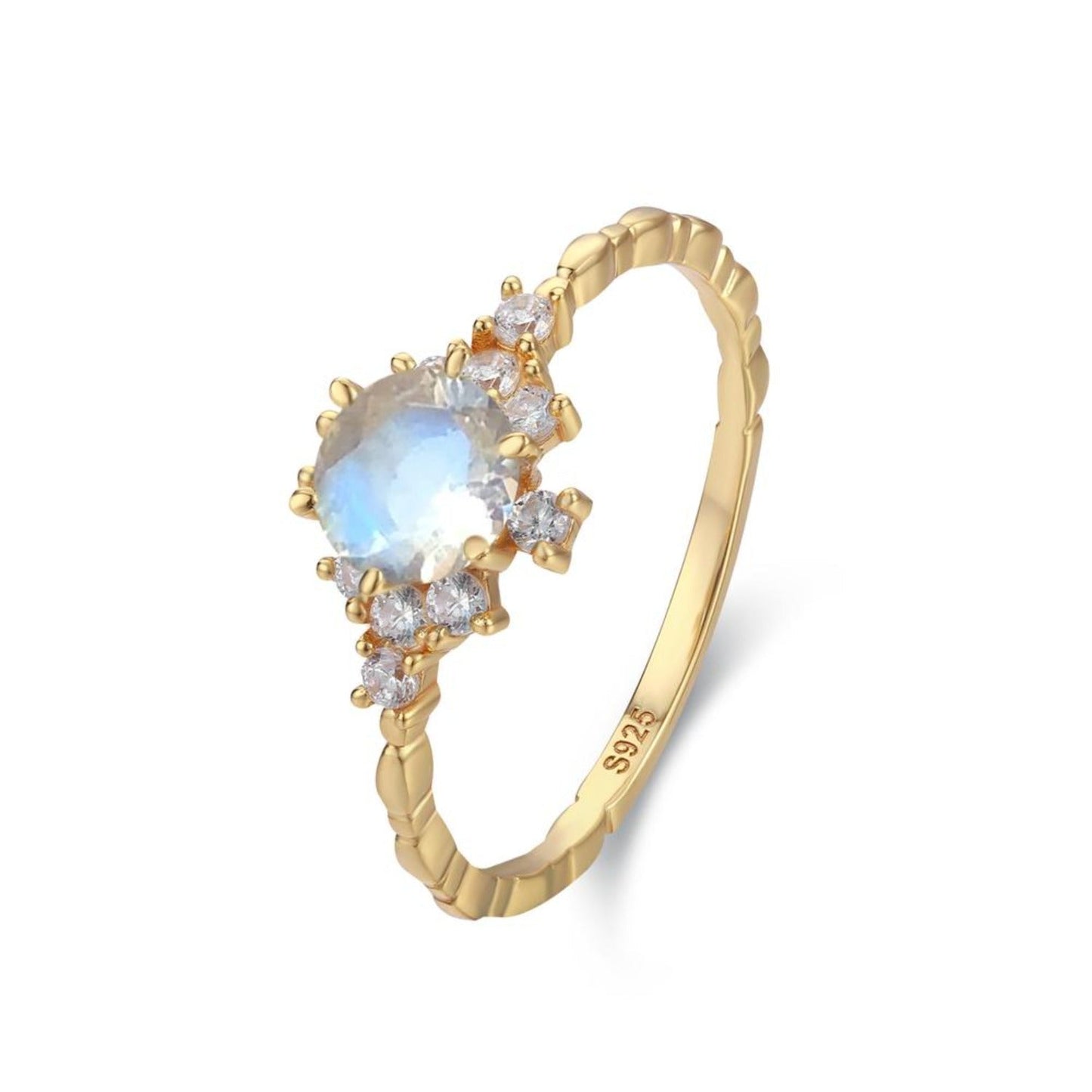 Clarity Moonstone Ring